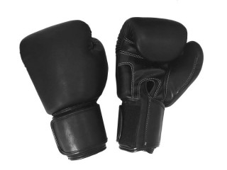 Kanong Muay Thai kesztyű, bokszkesztyű : "Classic" Fekete