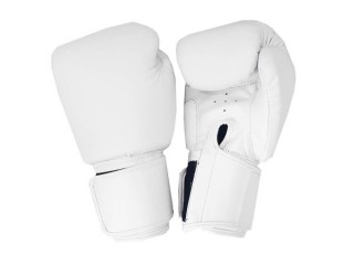 Kanong Muay Thai kesztyű, bokszkesztyű : "Classic" Fehér