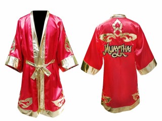 Kanong Muay Thai bokszköpeny : Piros Lai Thai