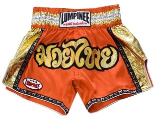 Lumpinee Muay Thai Nadrágok : LUM-045-Narancs