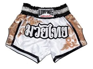 Lumpinee Muay Thai Nadrágok : LUM-043-Fehér