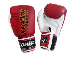 Kanong Muay Thai kesztyű  : Piros