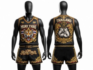 Nagykereskedelem - Szublimált Muay Thai ujjatlan póló
