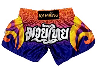 Kanong Retro Muay Thai rövidnadrágok : KNSRTO-507