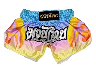 Kanong Retro Muay Thai rövidnadrágok : KNSRTO-508