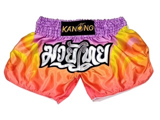 Kanong Retro Muay Thai rövidnadrágok : KNSRTO-509