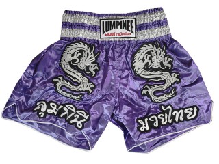 Lumpinee Muay Thai Nadrágok : LUM-038-Lila