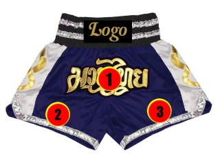 Muay Thai Bulk - Testreszabható Muay Thai Boxing Rövidnadrág Logóval