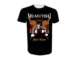 Egyedi Név hozzáadása Muay Thai Boksz Póló : KNTSHCUST-011