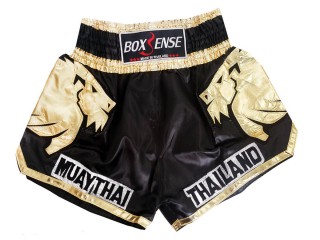 Boxsense Muay Thai-Box Kick Box Nadrág gyerekeknek : BXS-303-Arany