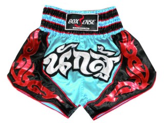 Boxsense Muay Thai-Box Kick Box Nadrág : BXS-063-világoskék