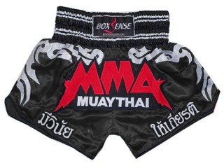 Boxsense Muay Thai-Box Kick Box Nadrág : BXS-066-Fekete