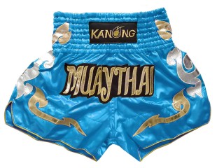 Kanong Muay Thai-Box Nadrág : KNS-126-égszínkék