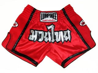 Lumpinee Muay Thai Nadrágok : LUMRTO-005-Piros