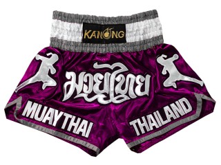 Kanong Muay Thai-Box Nadrág : KNS-133-Ibolya