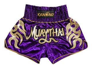 Kanong Muay Thai-Box Nadrág : KNS-134-Lila