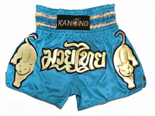 Kanong Muay Thai Nadrág : KNS-135-égszínkék