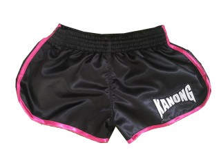 Kanong Muay Thai-Box Kick Box Nadrág gyerekeknek : KNSWO-402-Fekete